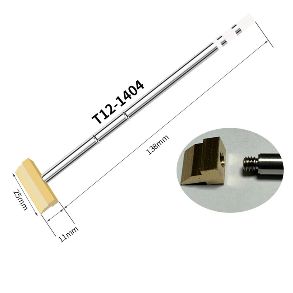 T12 Spade Soldering Iron Tip for FX-951, FX-950 & FM-203