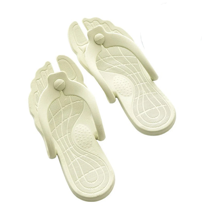 Foldable EVA Flip-Flops | Travel Portable Beach Slide Sandals