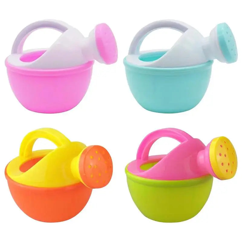 Baby Bath Toy Colorful Plastic Watering Can Watering Pot Beach Toy Play Sand Shower Bath Toy Water Kettle Watering Cans Peaceful Pleasures Health and Wellness