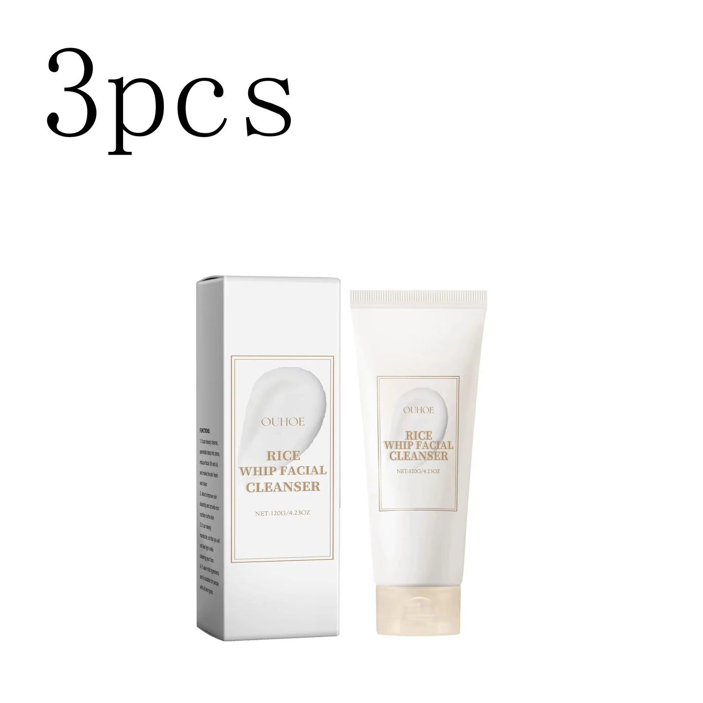 Rice Foam Face Wash – Oil Control, Pore Purifying & Brightening