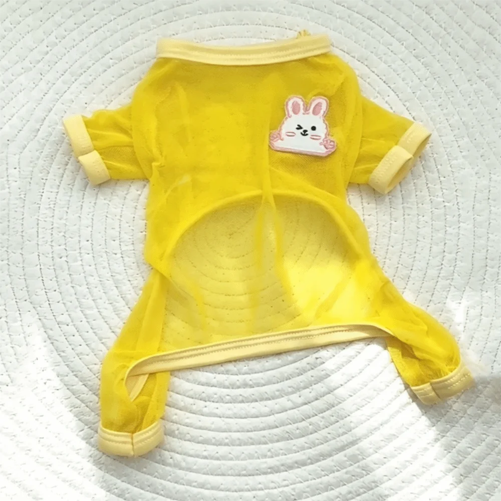 Mesh Dog Sun-Proof Vest | Breathable Summer Pet Clothes & D-Ring
