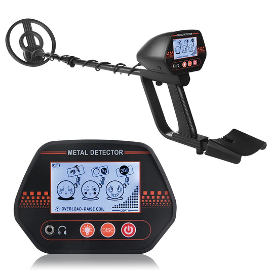 MD4070 Underground Metal Detector High Sensitivity Jewelry Treasure Gold Waterproof Metal Detecting Coins Finder Adult Children Peaceful Pleasures Health and Wellness