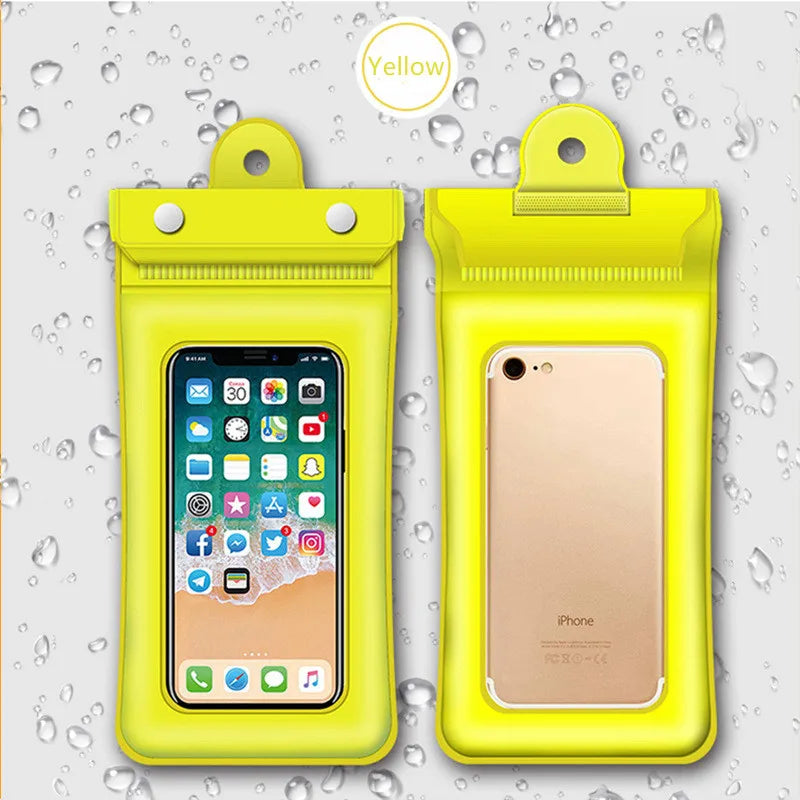 Waterproof Floating Phone Pouch with Airbag | Dry Bag
