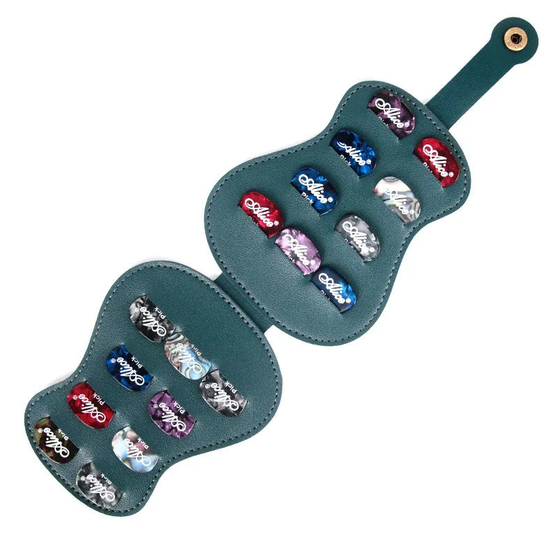 Large Capacity Pick Storage Bag Guitar Picks Box Universal Texture