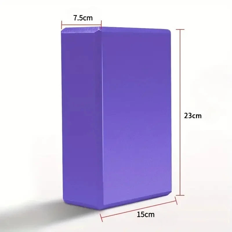 2-Pack EVA Foam Yoga Blocks – Non-Slip Pilates & Stretch Bricks