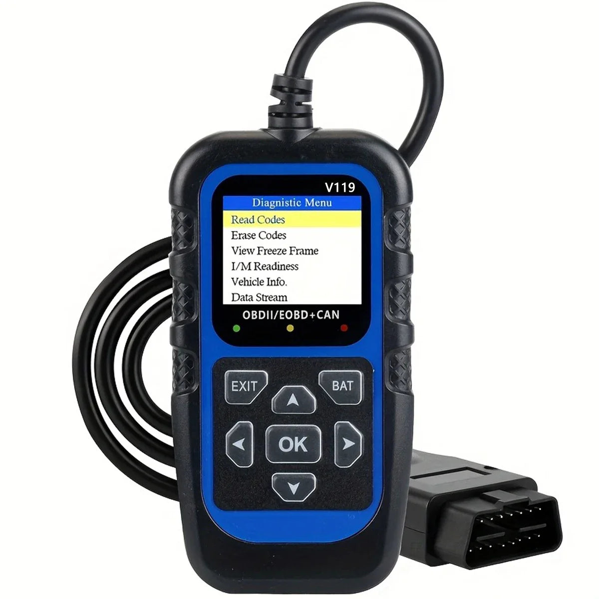 2025 New Model, Supports 8 Languages, Professional Obd2 Car Diagnostic Tool, Direct Sales from the Manufacturer, V119 Professional Code Reader and Scan Tool, Clears Fault Codes, Real-Time Data Stream, Enhanced Engine Fault Co Peaceful Pleasures Health and Wellness