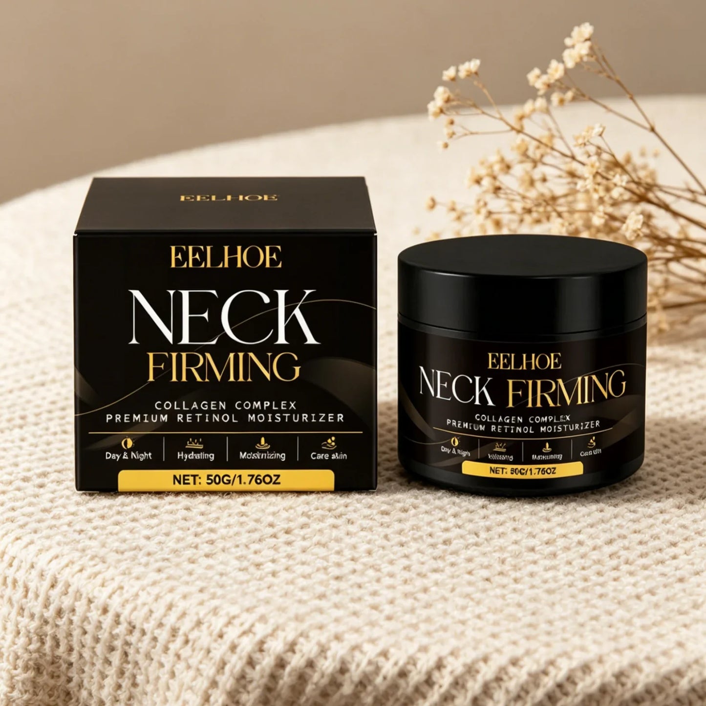 EELHOE Neck & Face Firming Cream – Anti-Wrinkle, Skin Tightening
