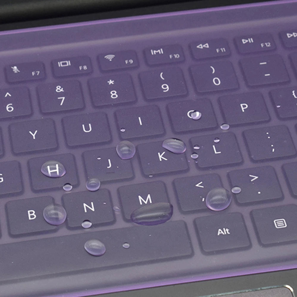 Universal 12-14 inch Waterproof Soft Silicone Dustproof Laptop Cover Keyboard Skin Keyboard Film Keyboard Cover Protector Peaceful Pleasures Health and Wellness
