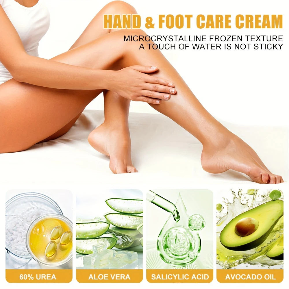 SUYARUN 60% Urea+ 2% Salicylic Acid Foot Cream Stick - Moisturizing, Cracked Heel Repair, Deep Hydration for Dry Feet. Peaceful Pleasures Health and Wellness
