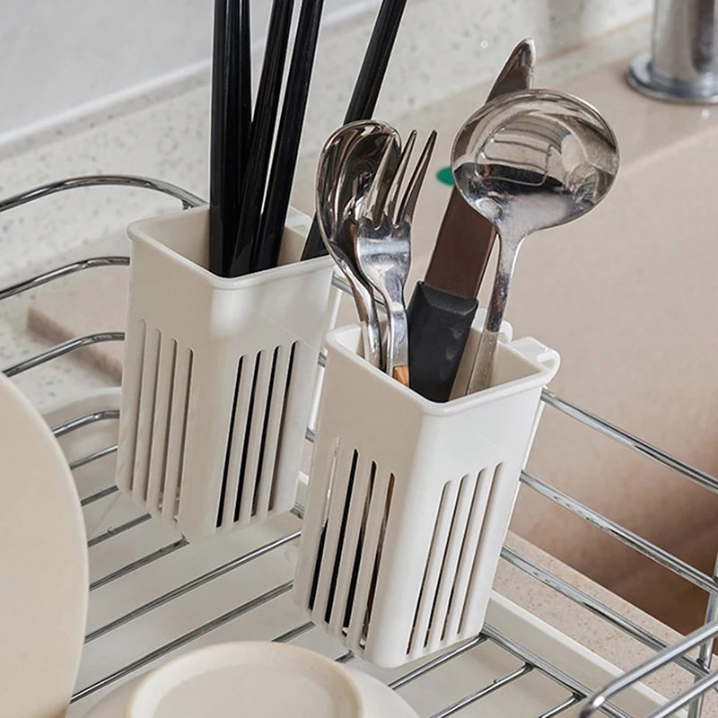 Hanging Chopsticks & Cutlery Holder | Kitchen Drain Organizer