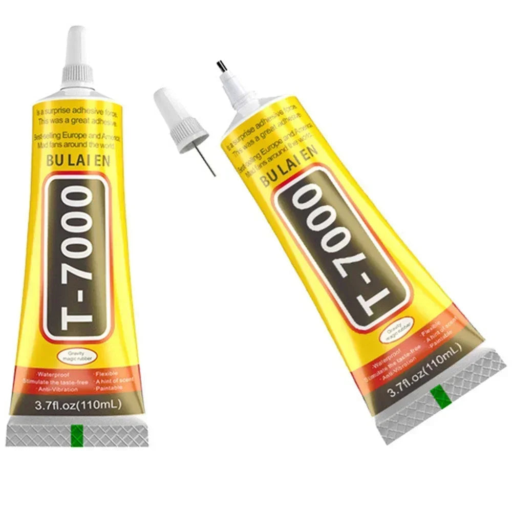 15ML T7000 Black Contact DIY Glue Repair Adhesive With Precision Applicator Tip Peaceful Pleasures Health and Wellness
