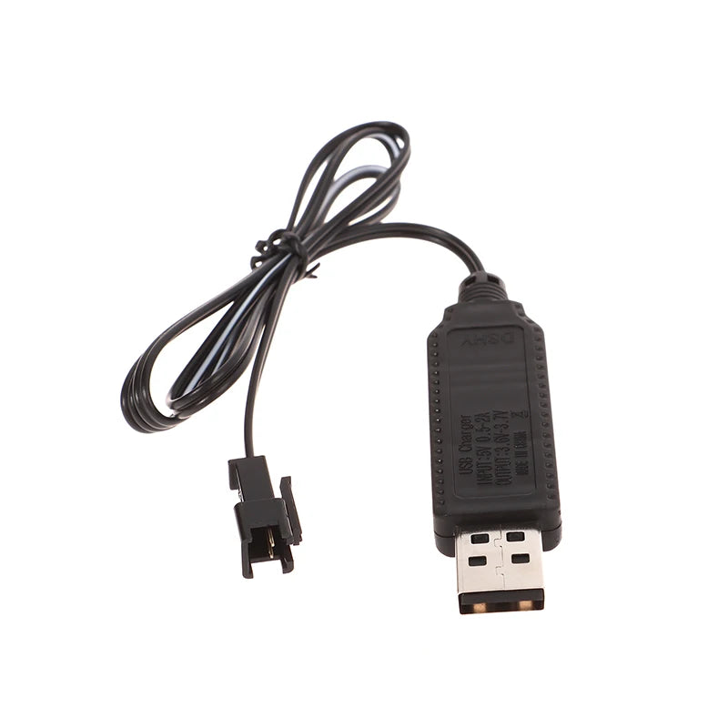 Length 65cm USB Charger Cable For 3.7V Lithium Battery Charger SM-2P Forward RC Car Aircraft Parts RC Quadcopter Toy Aircraft Peaceful Pleasures Health and Wellness