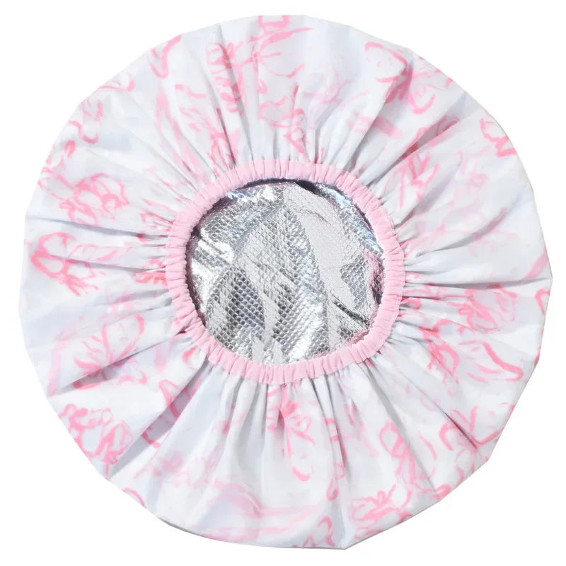 Self-Heating Steam Hair Mask Cap | Deep Conditioning Tin Foil