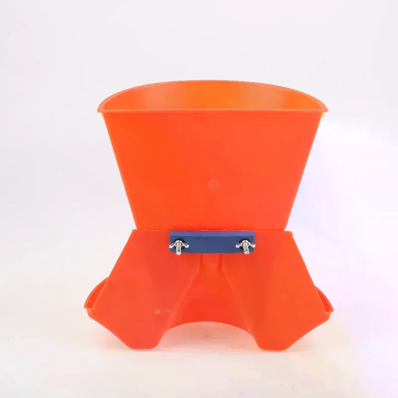 Wall-Mounted Piglet Feeding Bowl | Round Plastic Pig Feed Trough