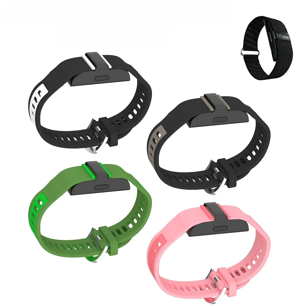 Simple Solid Color Silicone Strap For The Hume Band Smart Wristband The Strap Feels Comfortable On Your Wrist Peaceful Pleasures Health and Wellness