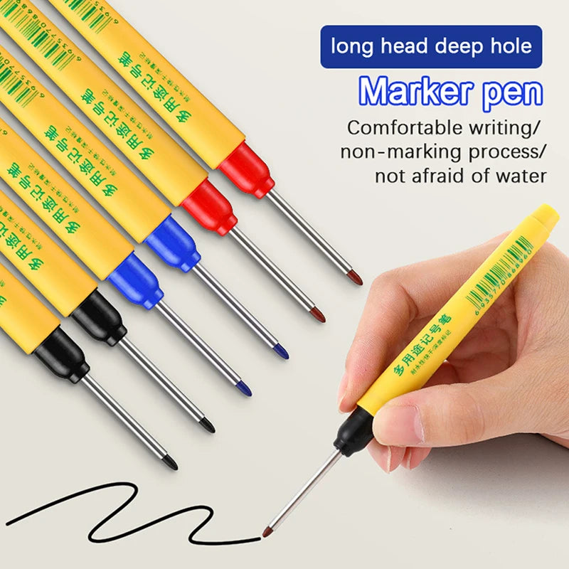 33mm Deep Hole Marking Pen – Waterproof Multi-Surface Marker