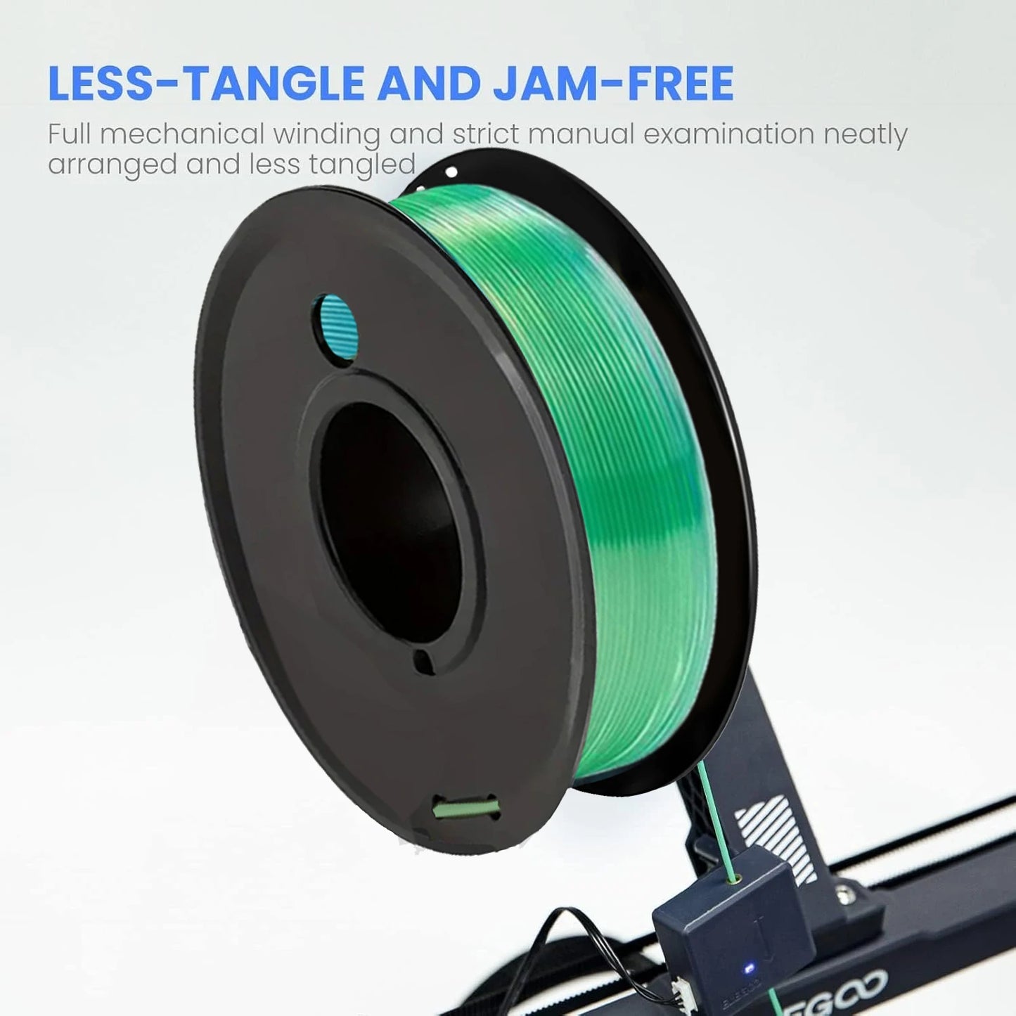 Gradient Multi-Color PLA Filament 1.75mm Bundle | 3D Maliang