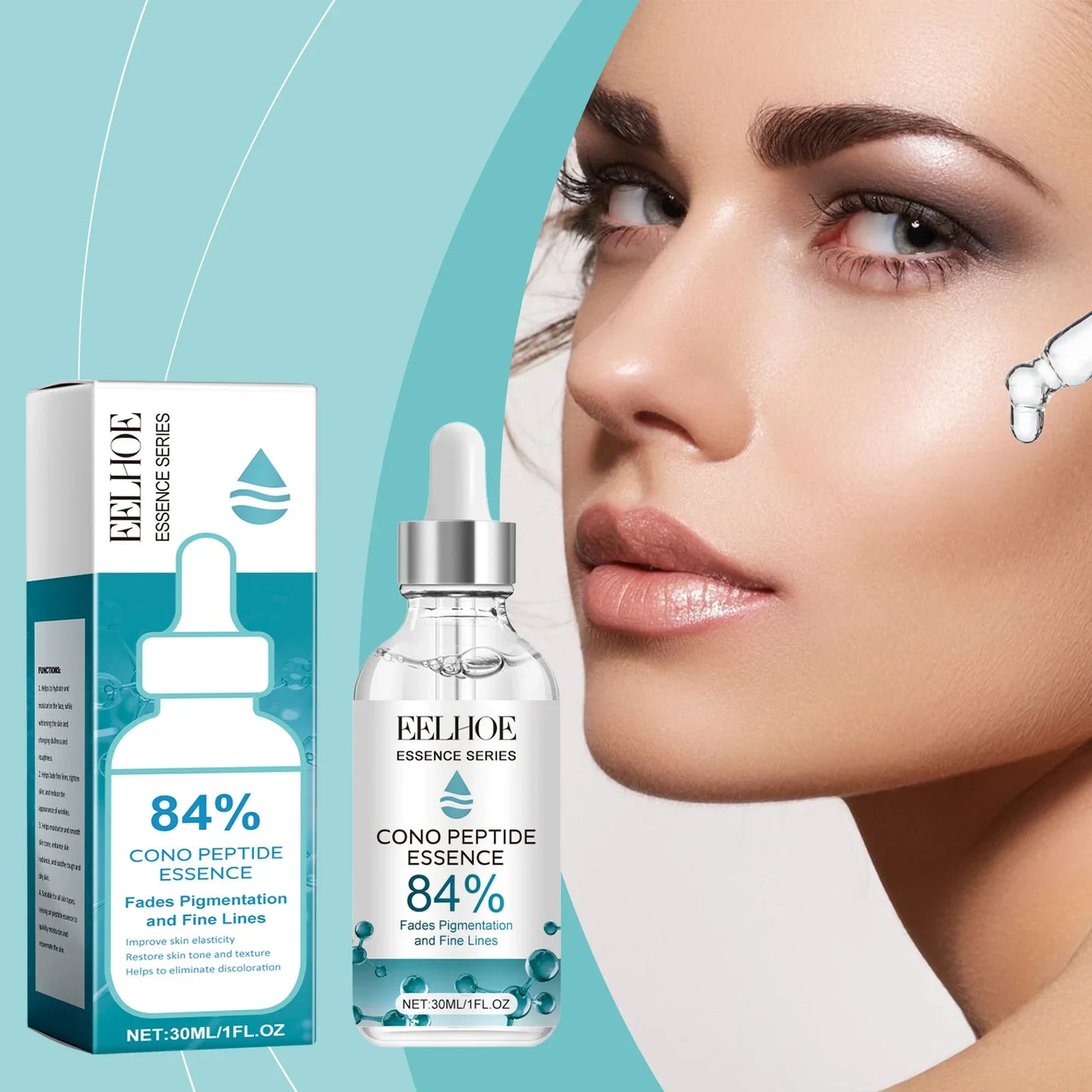 Cono Peptide Facial Serum – Hyaluronic Acid, Firming & Glow