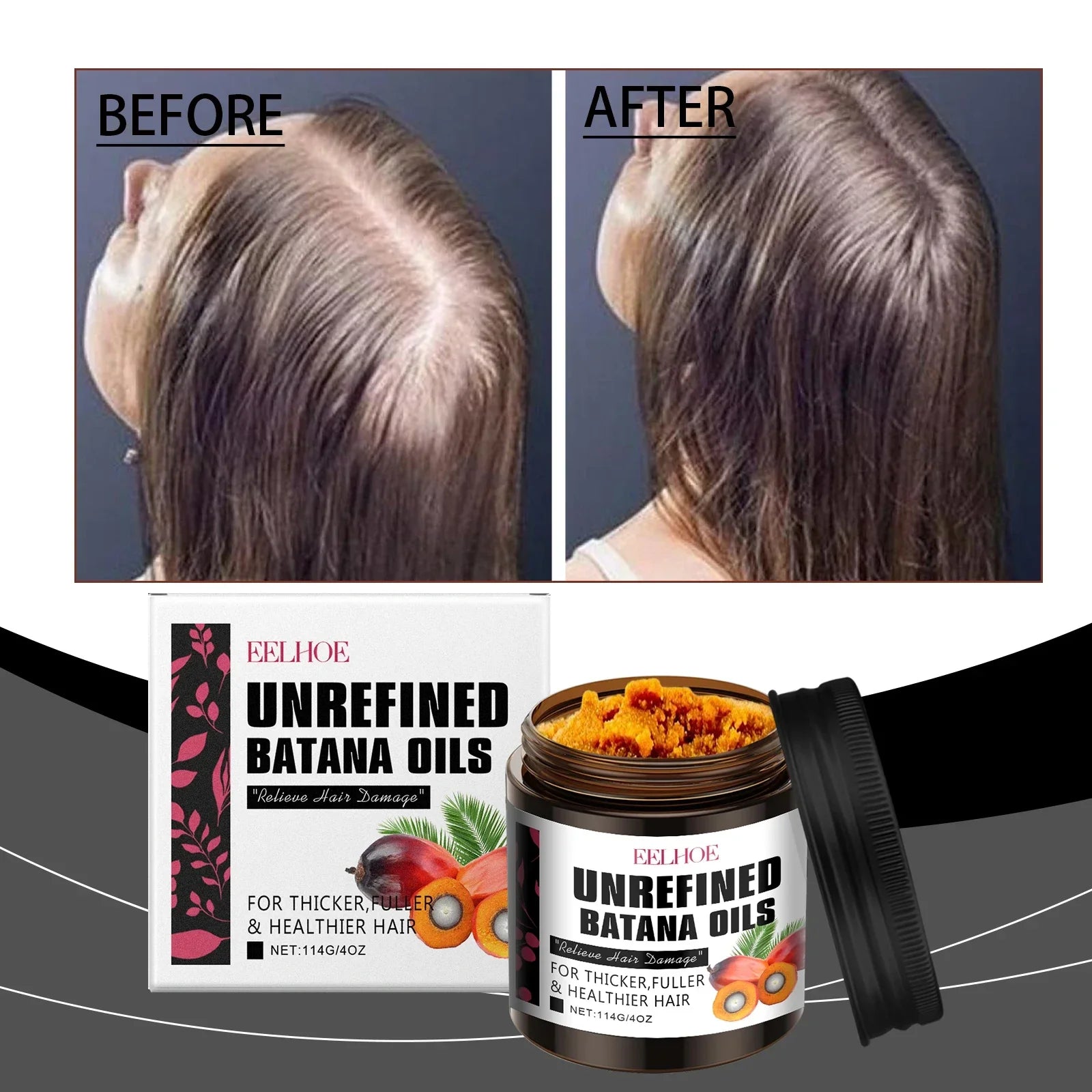 Batana Hair Conditioner & Spray Kit – Deep Repair 2pc Set Peaceful Pleasures Health and Wellness