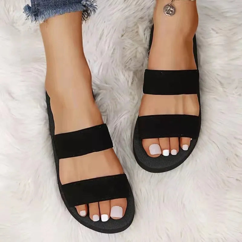 Women's Bohemian Flat Flip-Flops | Non-Slip EVA Summer Sandals