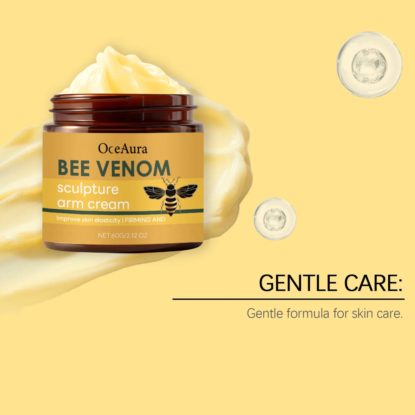 OceAura Bee Venom Body Firming Cream | Anti-Aging Skin Tightening