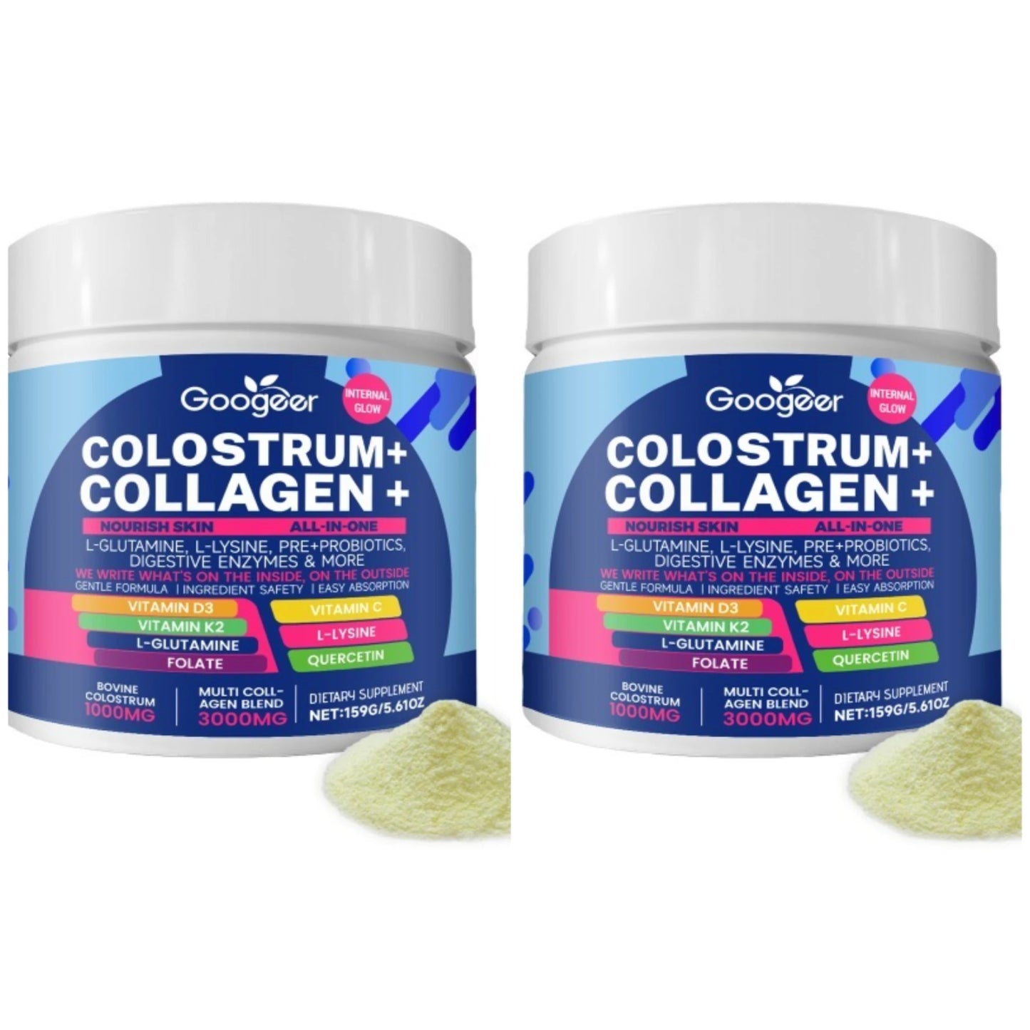 Collagen Peptide Powder – Skin, Hair & Nail Support | Unflavored