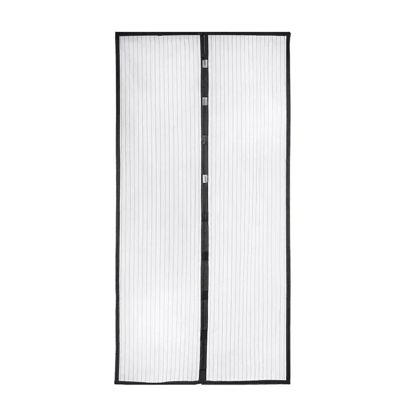 Magnetic Mosquito Net for Window Door Curtain Insect Screen Anti-mosquito Net Curtains Invisible Mesh Protective Shades Home Peaceful Pleasures Health and Wellness black 100x210cm