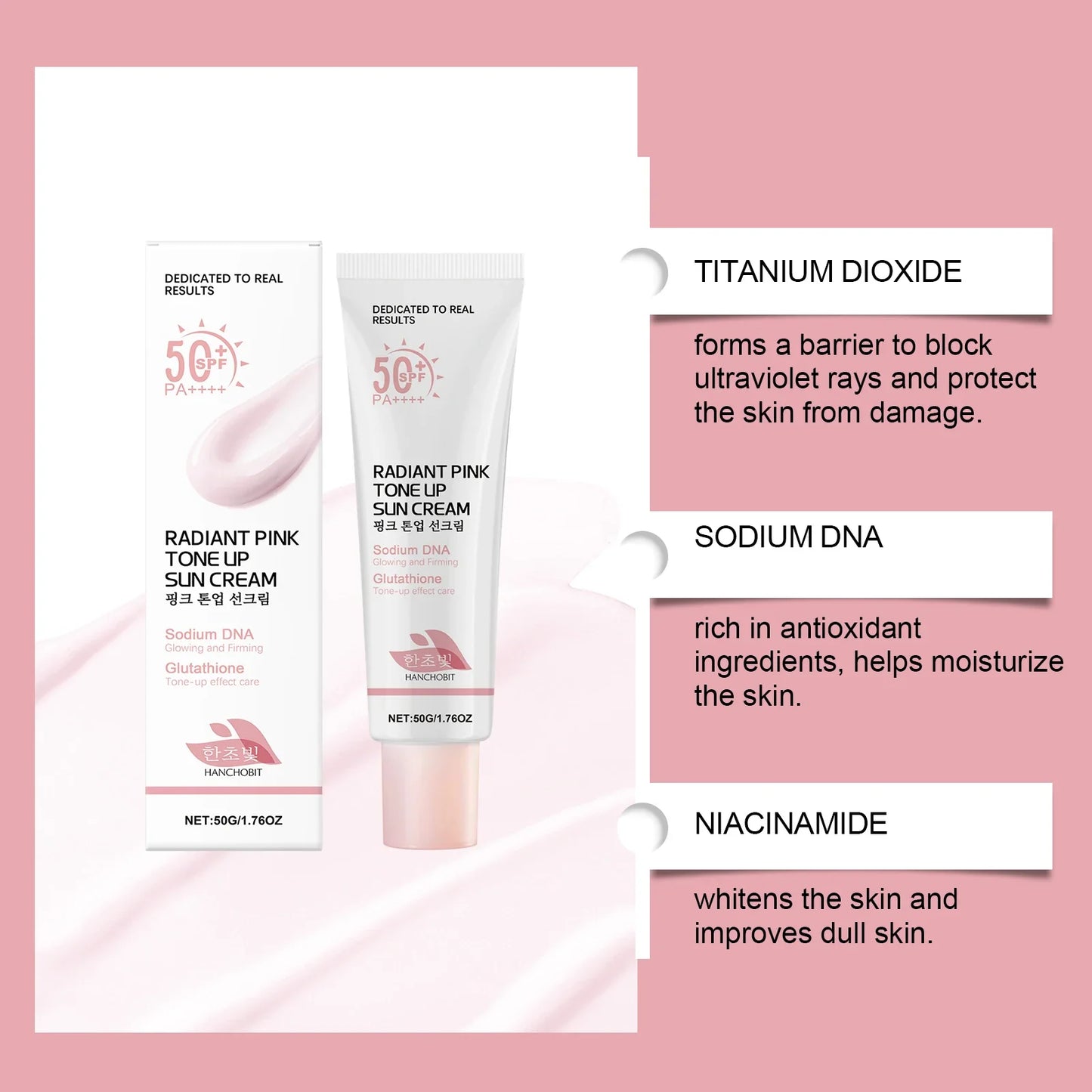 Hanchobit Brightening UV Moisturizing Face Cream 50g