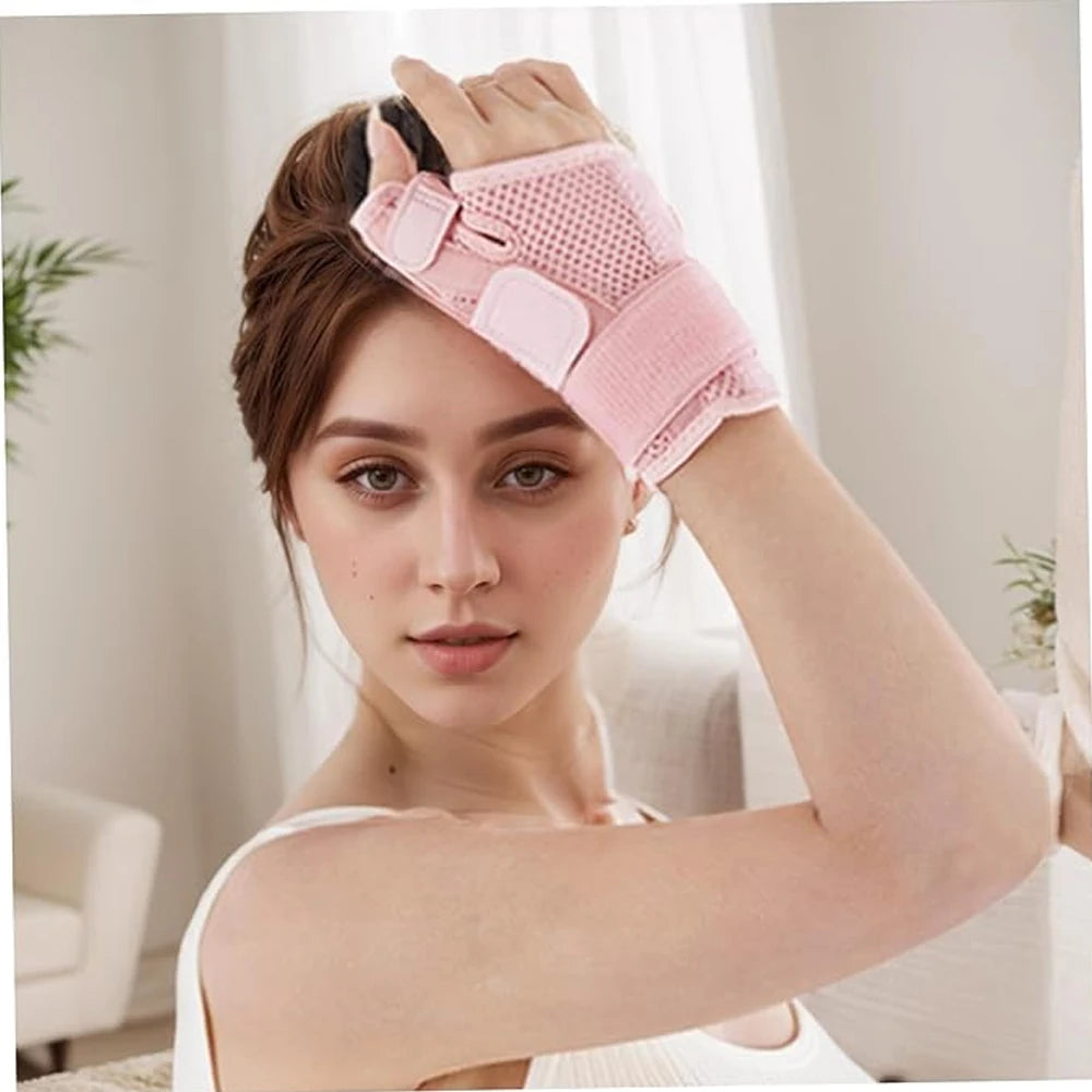 1PCS New Pink Thumb Splint Brace - Reversible Arthritis Support & Tendonitis Relief for Left/Right Hand, One Size Fits All Peaceful Pleasures Health and Wellness