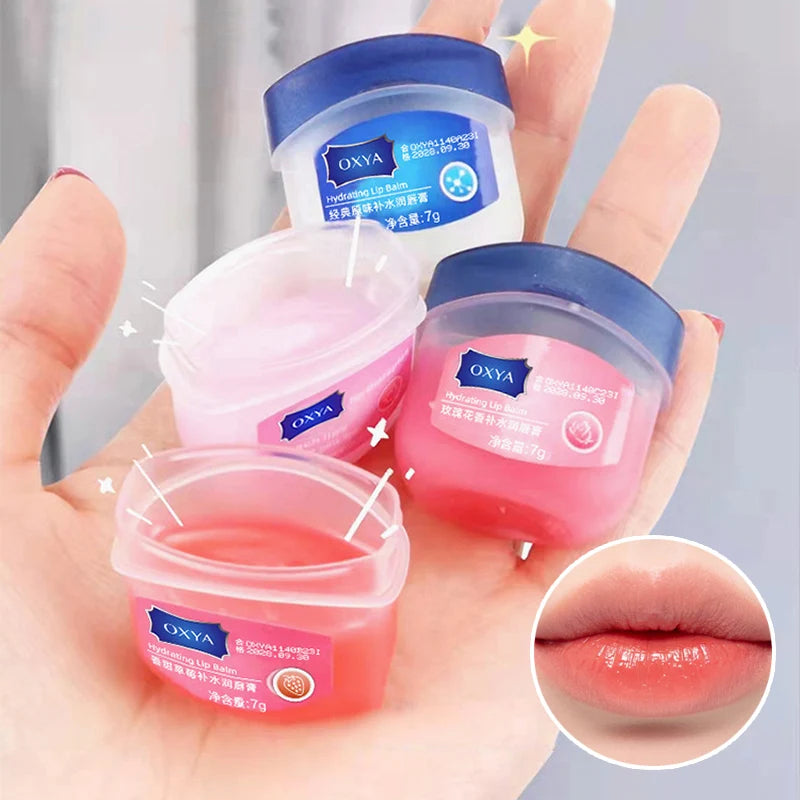 4-Piece Natural Plant Lip Gloss Set – Moisturizing & Whitening