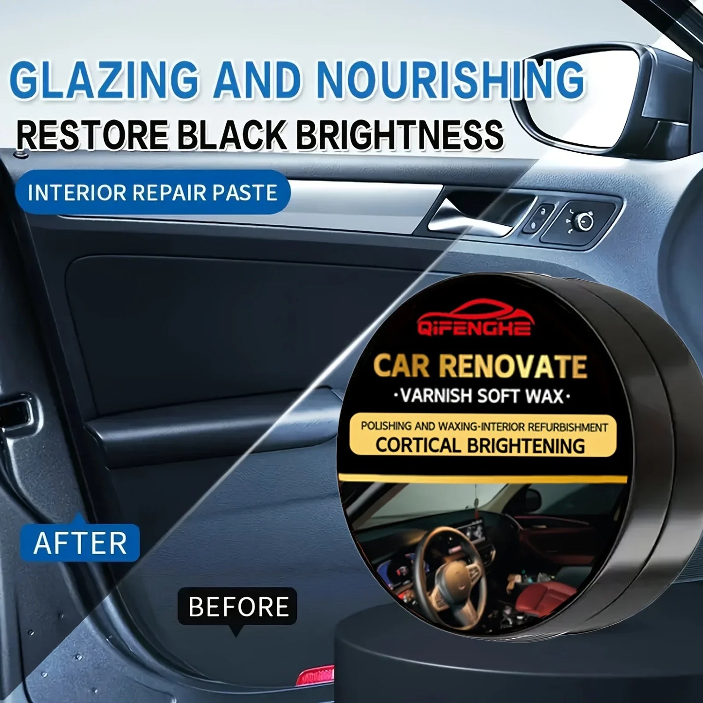 Car Restoration Kit – Interior Wax, Dashboard & Plastic Care
