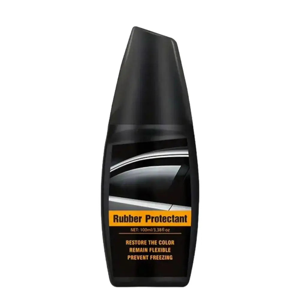Auto Rubber Protectant Spray Color Restorer & Flexibility Enhancer Anti-freeze Easy To Use Ultimate Protection For Car Seals Peaceful Pleasures Health and Wellness Black