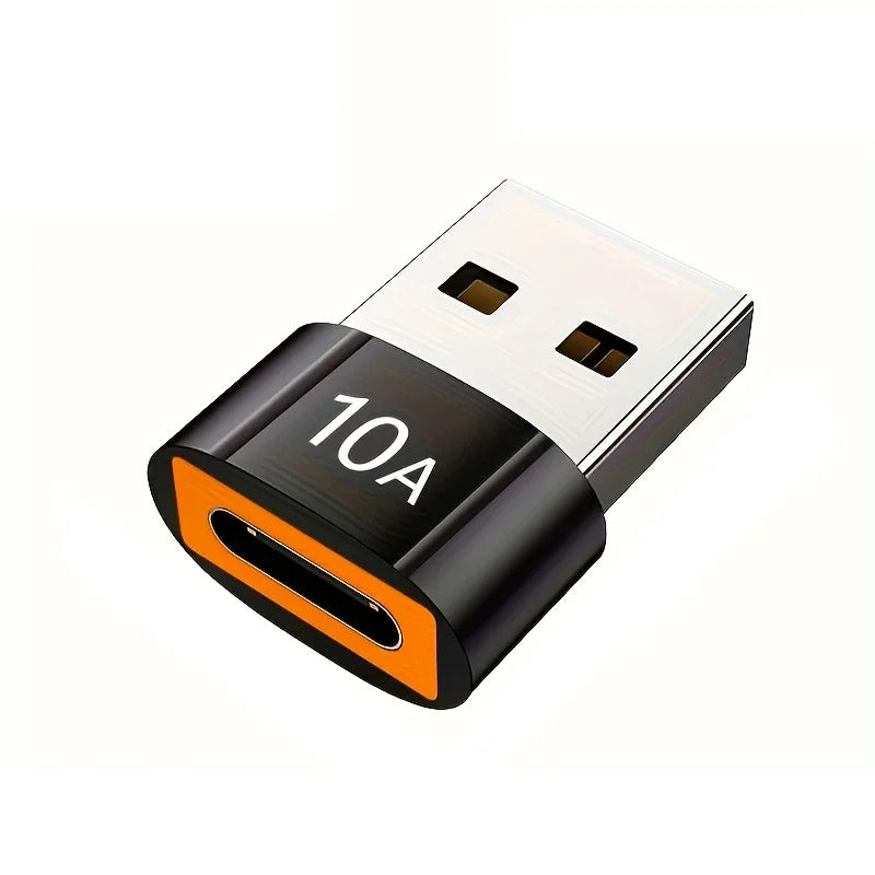 OTG Adapter USB To Type C Adapter USB Male to Type C Female Converter Fast Charging Data Transfer For PC Xiaomi Samsung Peaceful Pleasures Health and Wellness B-1 PCS