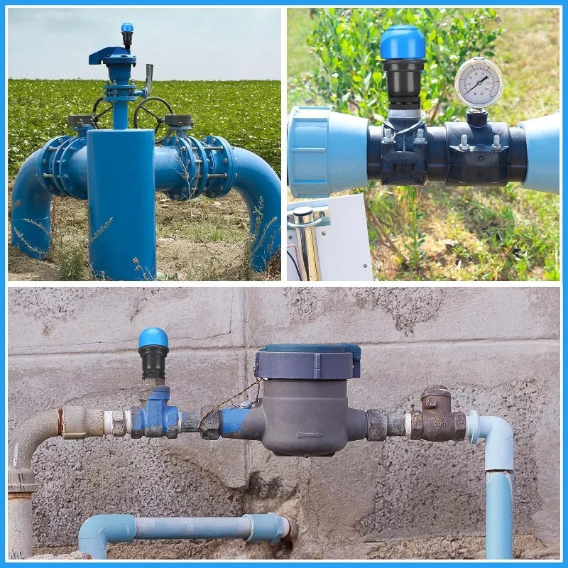 2PCS 3/4" BSP/NPT Air Release Valve for Drip Irrigation Systems