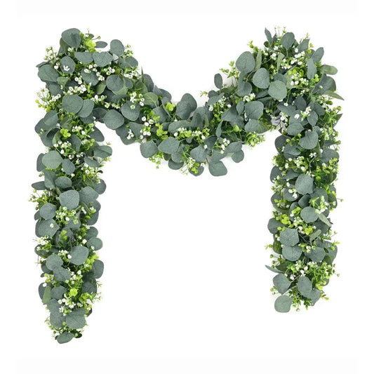 170cm Artificial Eucalyptus Hanging Vines | Wedding & Home Decor Artificial Hanging Vine Peaceful Pleasures Health and Wellness
