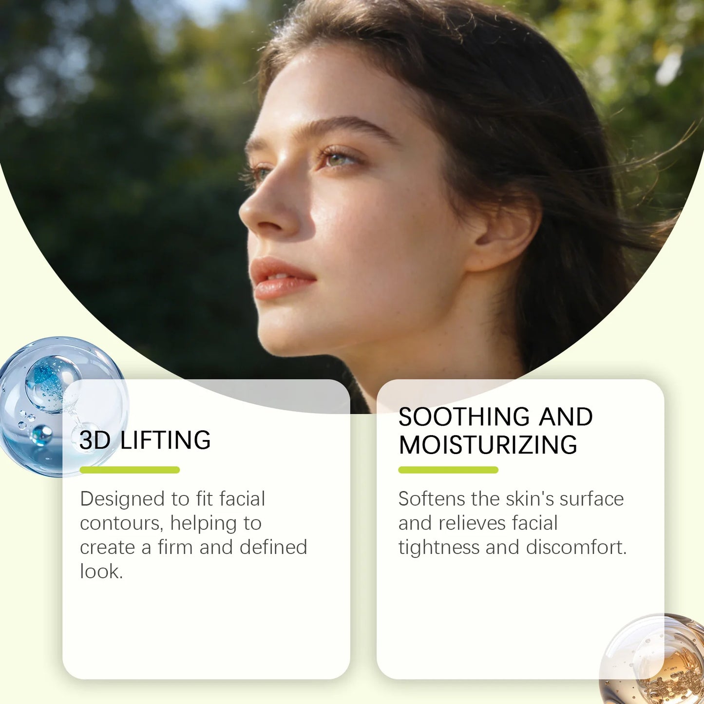 V-Shape Chin Lift Patch – Jawline Contour & De-Puff Mask