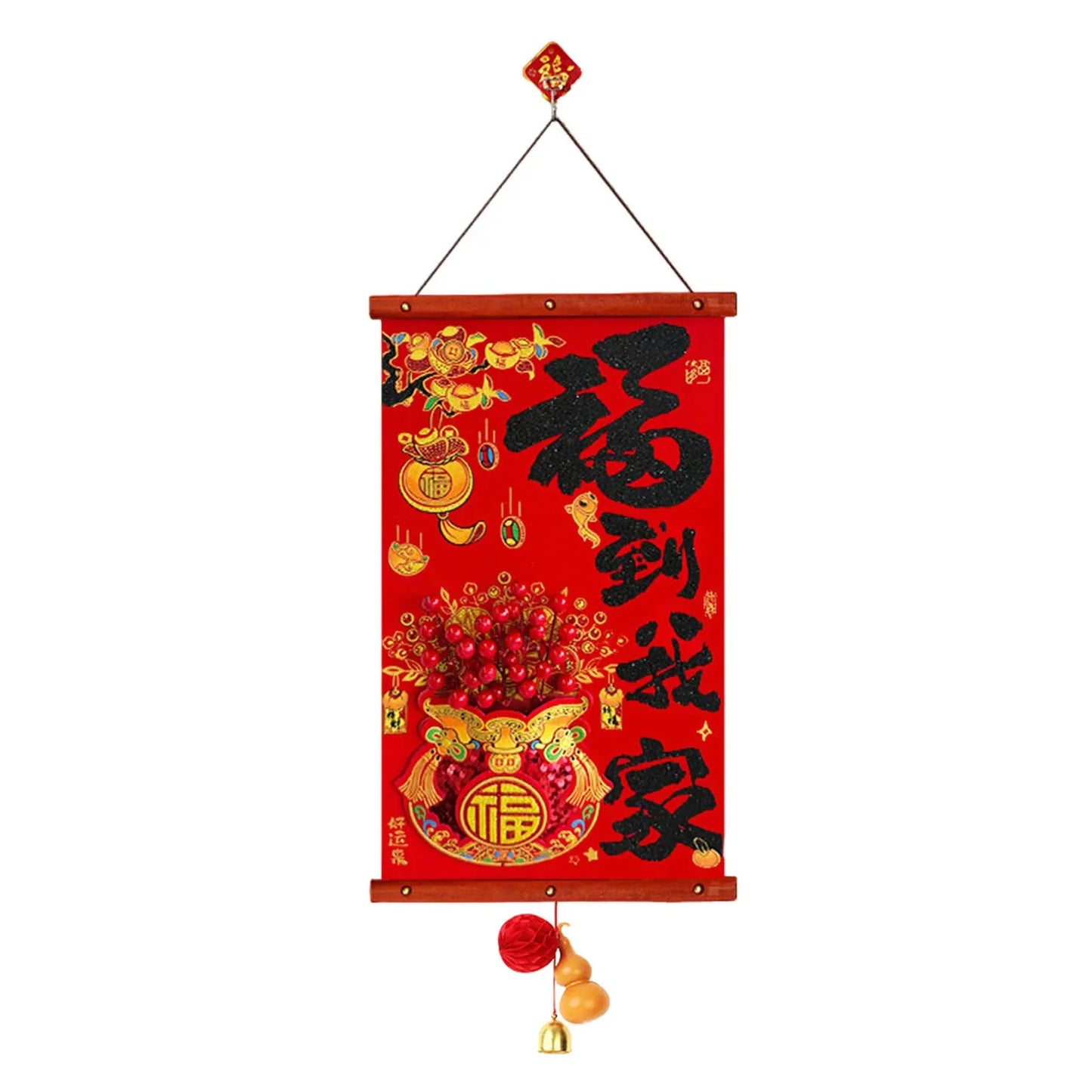 Chinese New Year Fu Couplets – Front Door Festive Decor