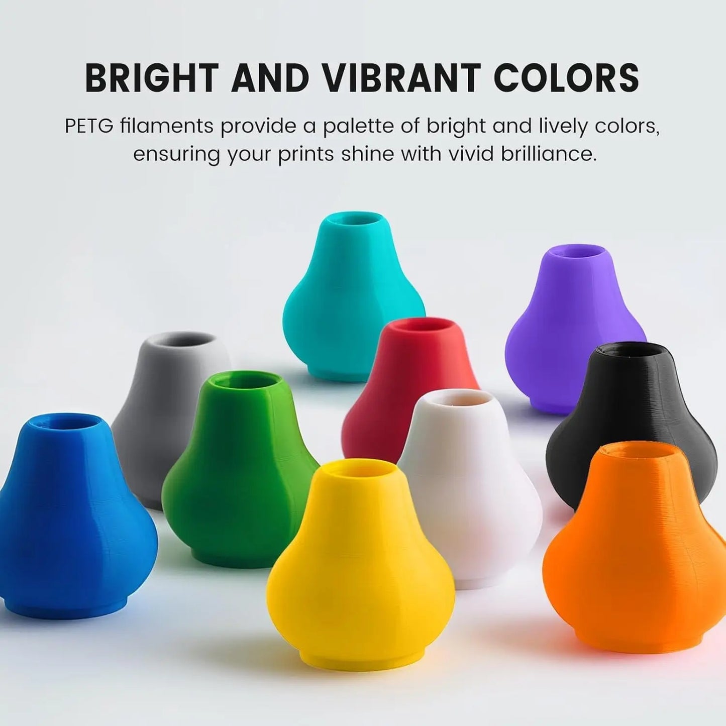 3D Maliang PETG Filament 1.75mm | ±0.02mm Accuracy | 250g–1kg