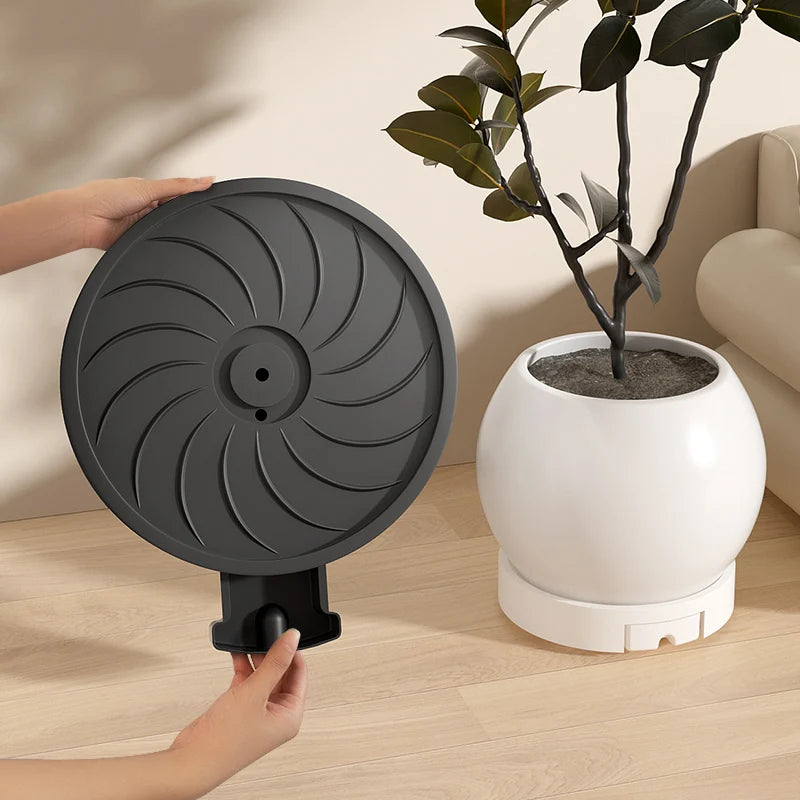 Wheeled Plant Pot Base with Water Storage Saucer | Rolling Caddy