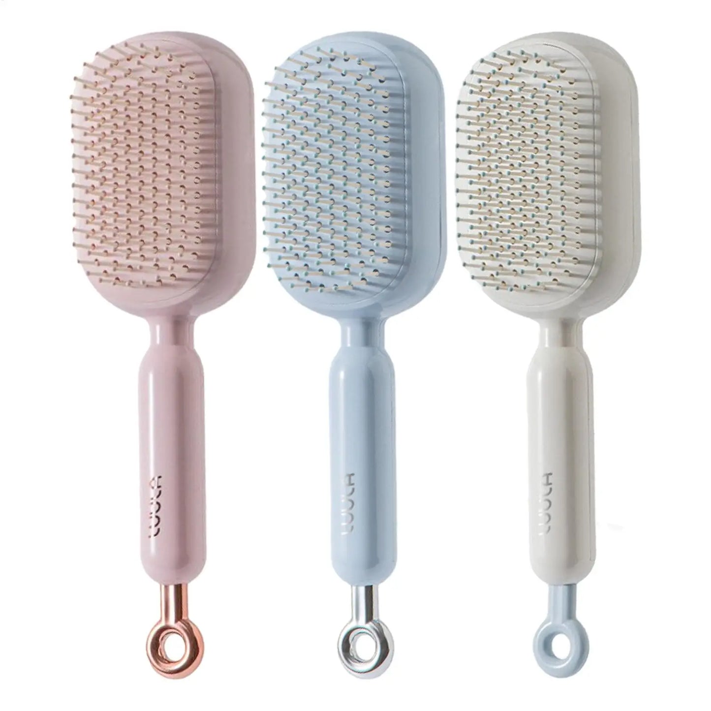 Air Cushion Scalp Massage Brush – Detangling Anti-Static Comb