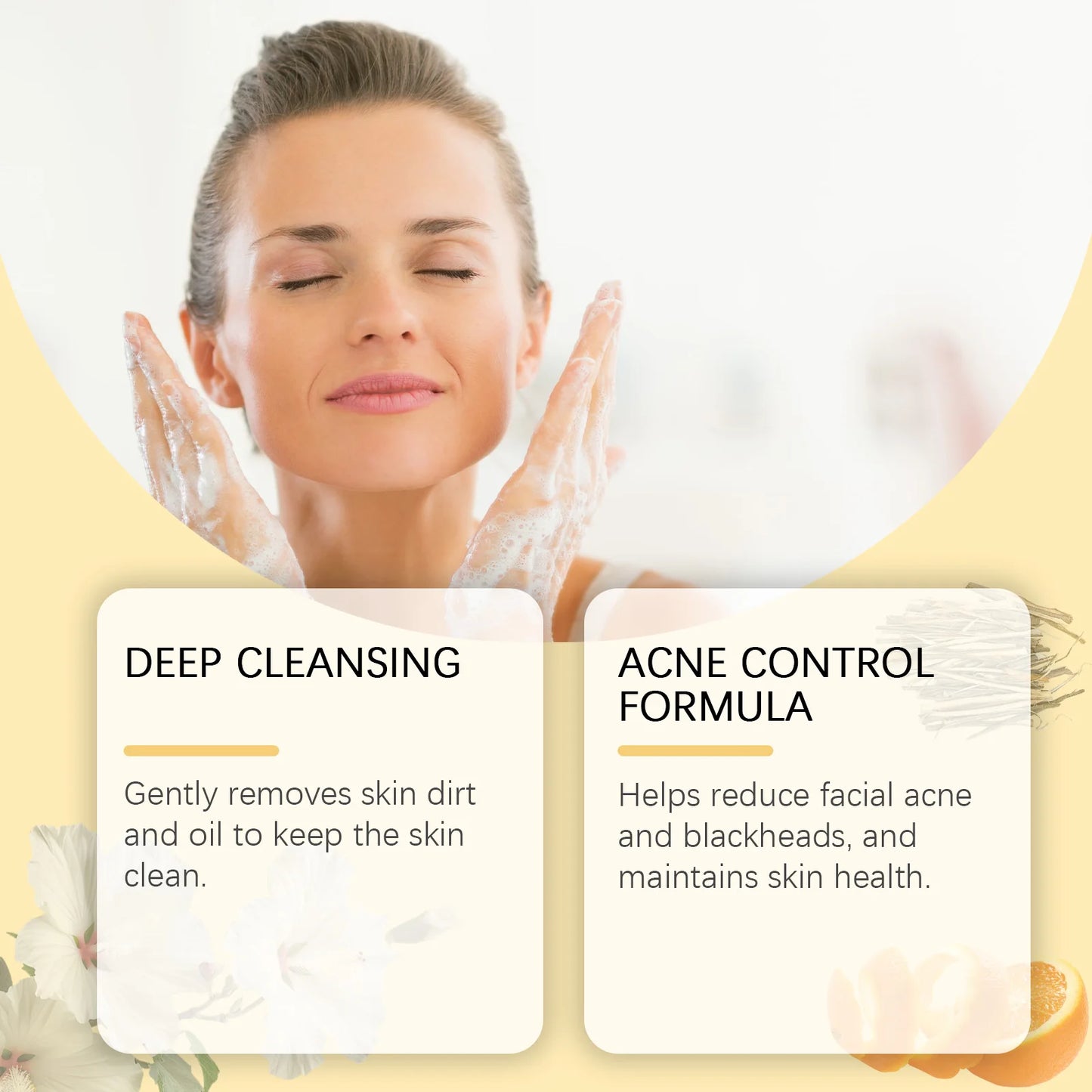 Gentle Honey Foam Face Wash | Oil Control Hydrating Cleanser