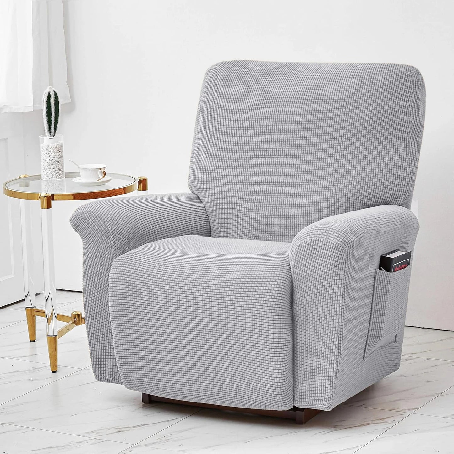 Battilo Waterproof Recliner Chair Cover | Stretch Slipcover