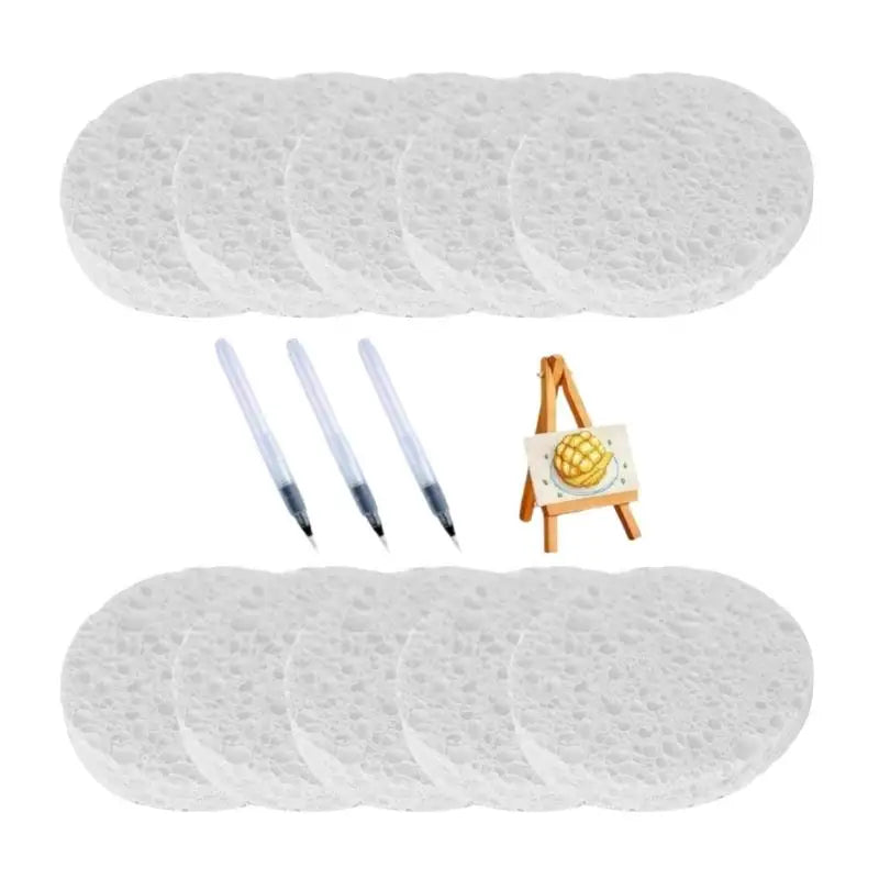 Magical Puff 3D Art Paper Set – 10 Foam Sheets, Markers & Easel