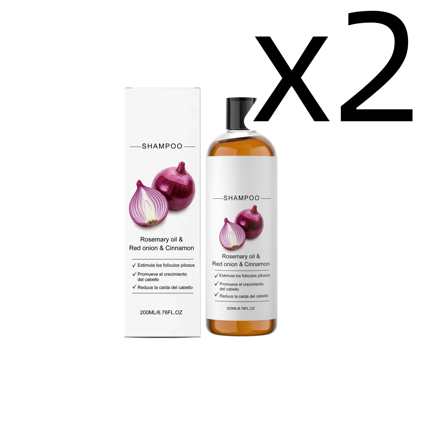 Onion & Cassia Shampoo – Strengthen, Repair & Add Shine 200ml
