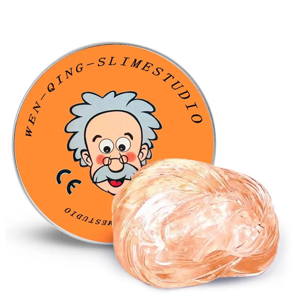 Reusable Putty Bouncy Slime Toy Set for Stress Relief Peaceful Pleasures Health and Wellness Orange