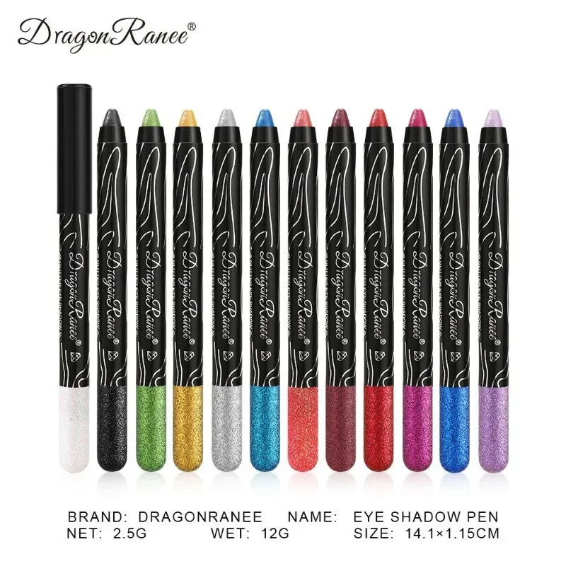 Waterproof Pearlescent Eyeshadow Pencil | Glitter Shimmer Stick