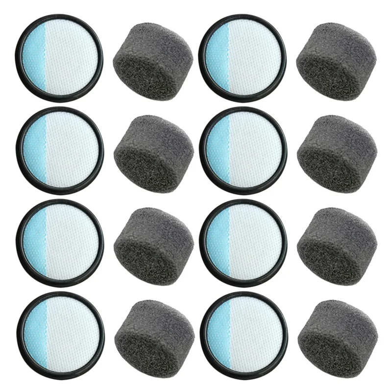 Y51A-16PCS Vacuum Filter And Filter Cotton Kit For Vax Blade 32V Vacuum Cleaner Accessories Peaceful Pleasures Health and Wellness