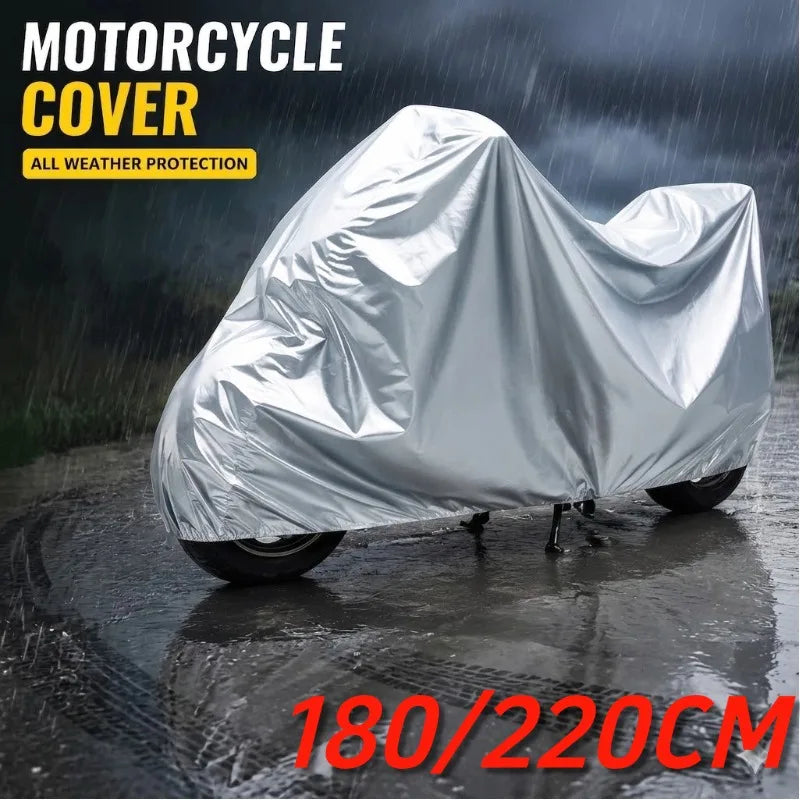 Waterproof Motorcycle Cover – UV, Rain, Snow & Dust Shield
