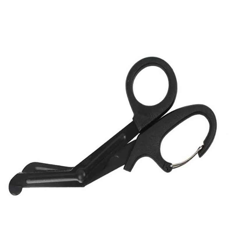 Gauze Scissors Stainless Steel Portable Elbow Home Outdoor Trimming Clip Multi-color Multi-specification Outdoor Camping Use Peaceful Pleasures Health and Wellness