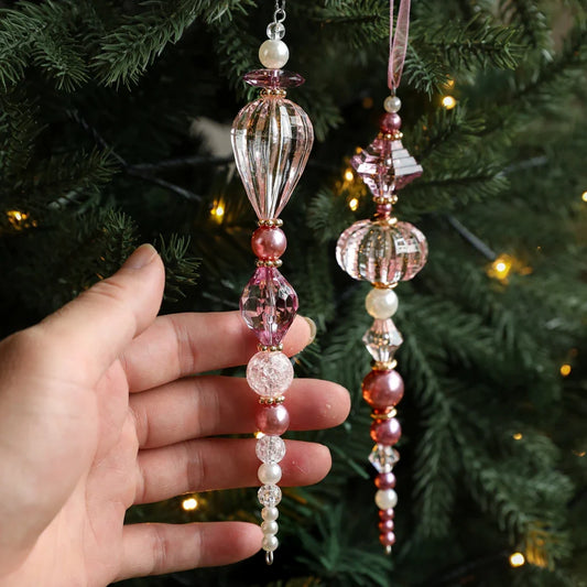 Acrylic Crystal Christmas Tree Hanging Ornament Pendant Christmas Ornament Oasis Select